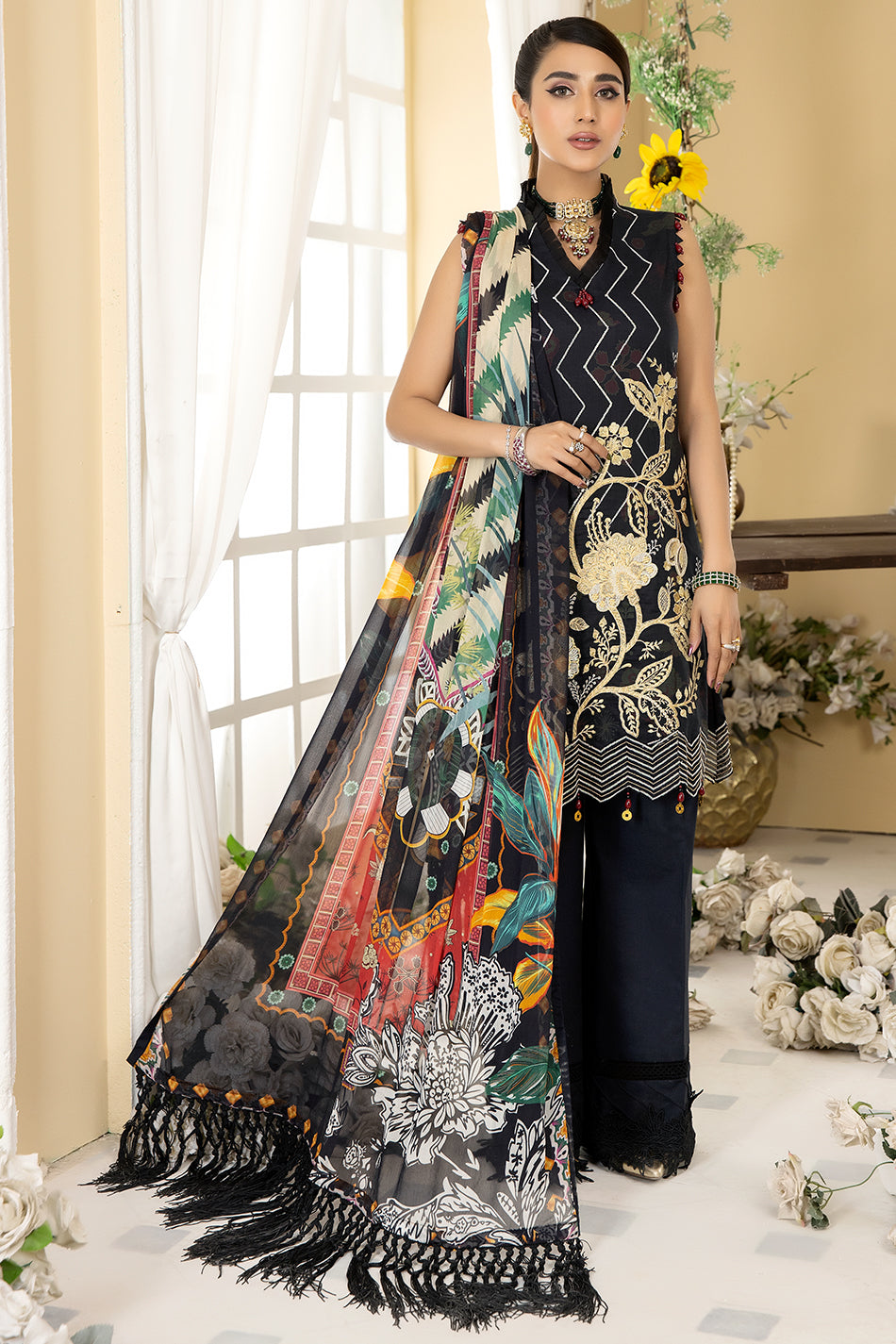 Mirha Dhanak Emb Lawn'22 D#2