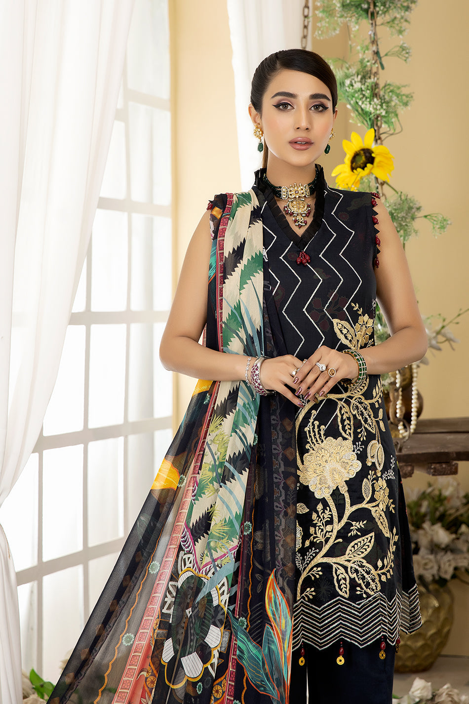Mirha Dhanak Emb Lawn'22 D#2