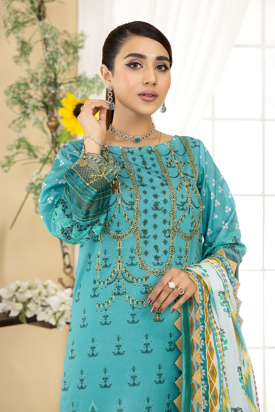 Mirha Dhanak Emb Lawn'22 D#7