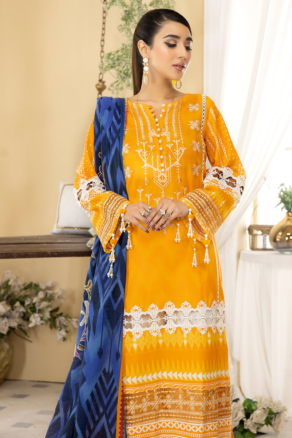 Mirha Dhanak Emb Lawn'22 D#9