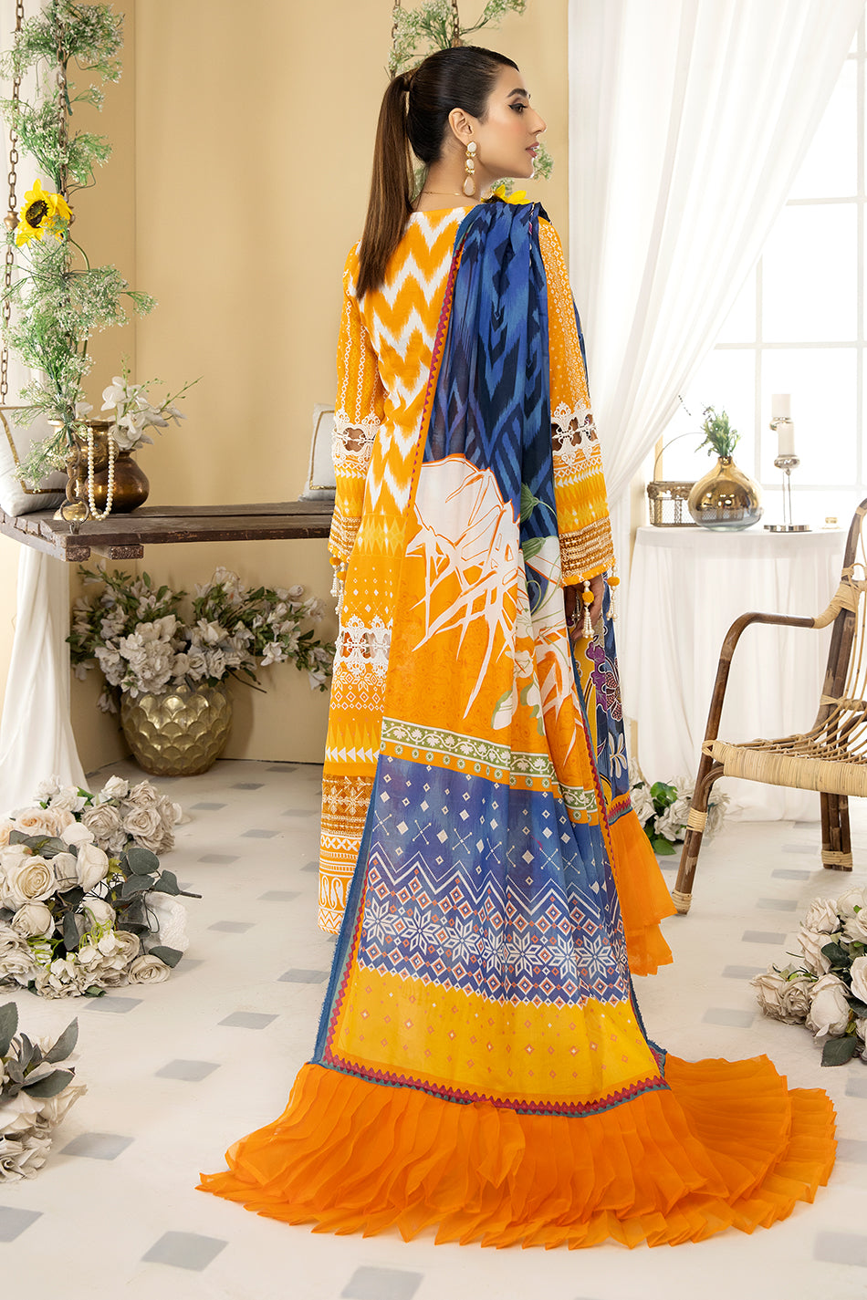 Mirha Dhanak Emb Lawn'22 D#9