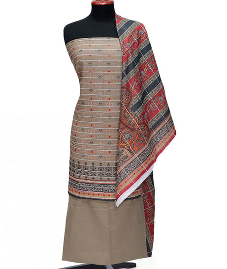 BA Print Khaddar'24 D#1 (CAMEL)