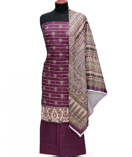 BA Print Khaddar'24 D#1 (D PURPLE)