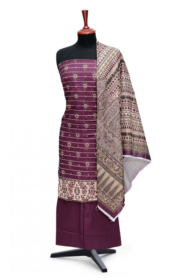 BA Print Khaddar'24 D#1 (D PURPLE)