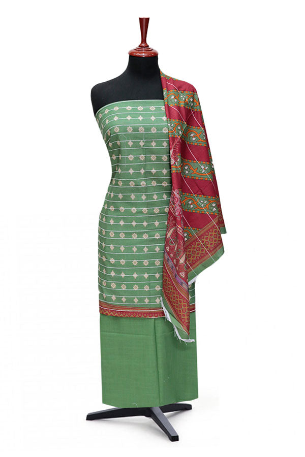 BA Print Khaddar'24 D#1 (GREEN)