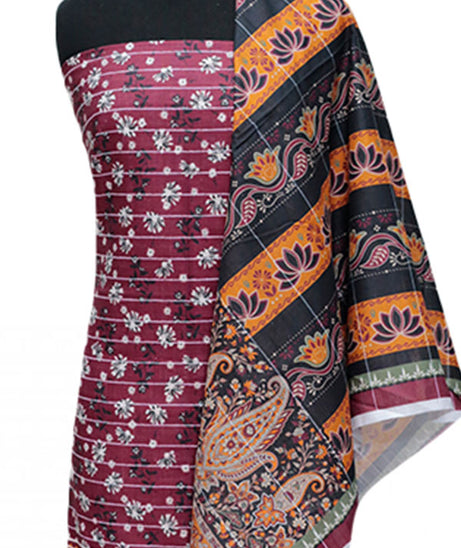 BA Print Khaddar'24 D#1 (MAROON)
