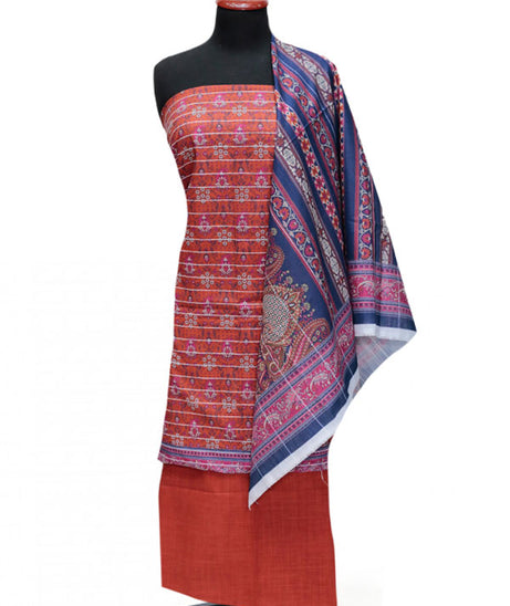 BA Print Khaddar'24 D#1 (RUST)