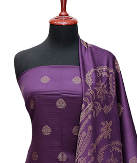 BA Viscose Jacqaurd`24 D#01 Purple