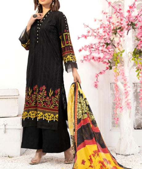 Banafsheh Premium Emb Lawn`21 D#05