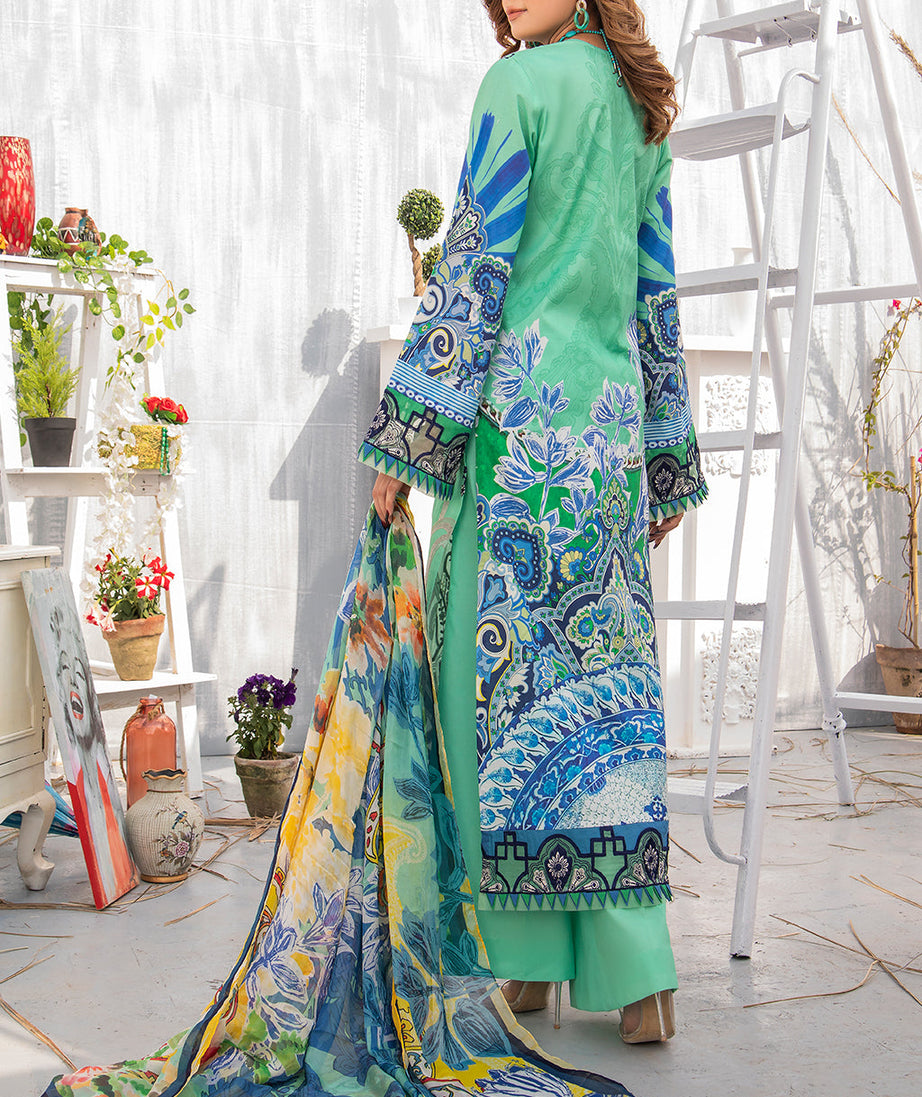Mirha Mehr Lawn`22 (Ufaq)