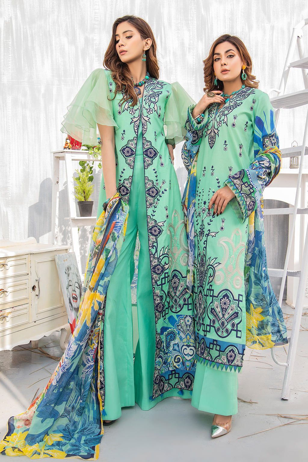 Mirha Mehr Lawn`22 (Ufaq)