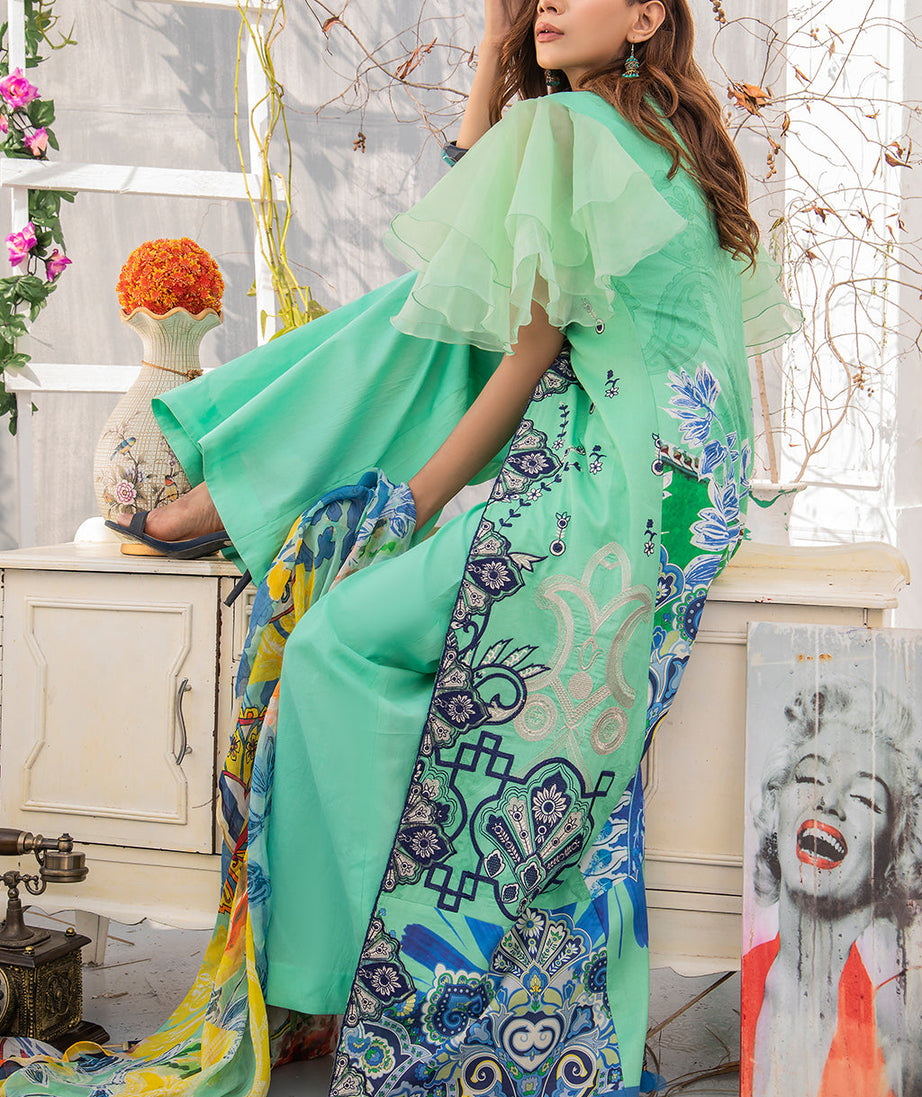 Mirha Mehr Lawn`22 (Ufaq)