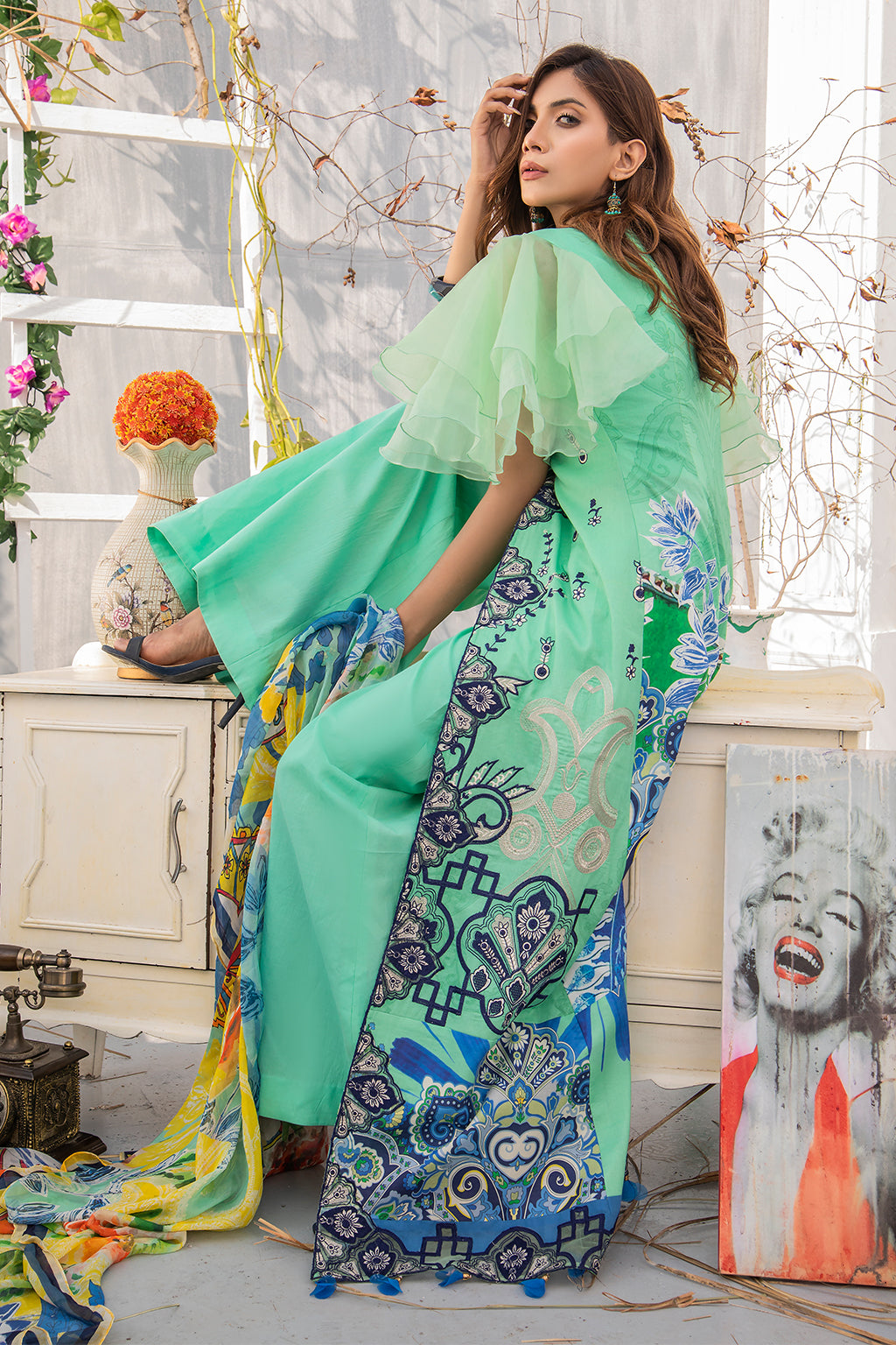 Mirha Mehr Lawn`22 (Ufaq)