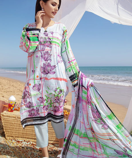 Kataan Summer Lawn`21 (Muted Bars)