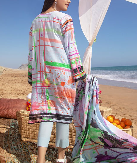 Kataan Summer Lawn`21 (Muted Bars)