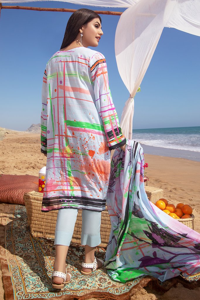 Kataan Summer Lawn`21 (Muted Bars)