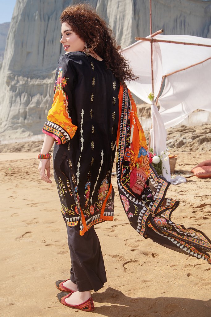 Kataan Summer Lawn`21 (Floret Killim)