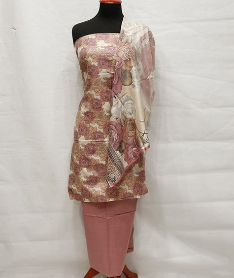 BL Ajwa Print Lawn Dupatta D#531 (T Pink)