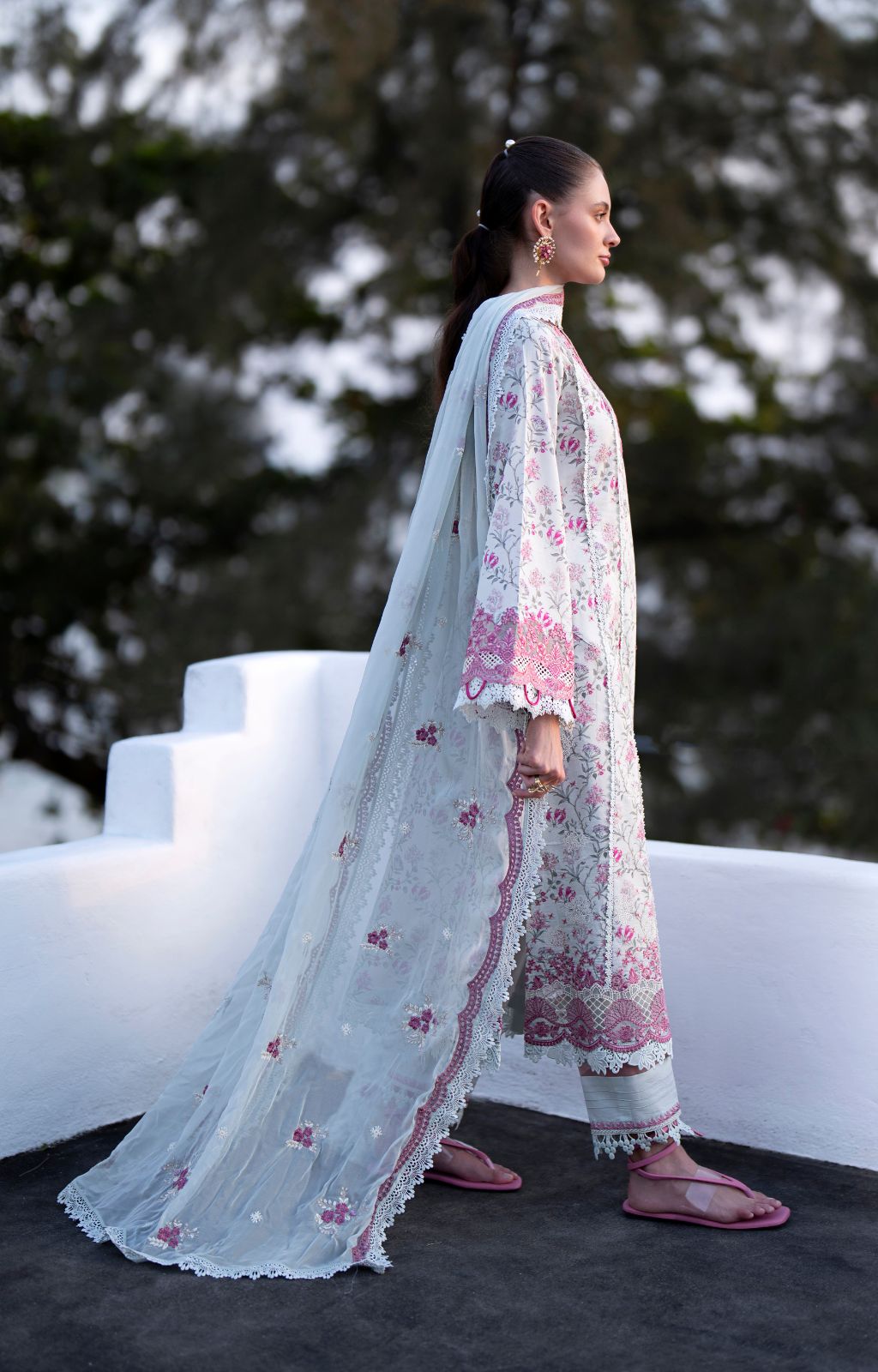 AJR Printkari Lawn`25 AJR#11 Blush