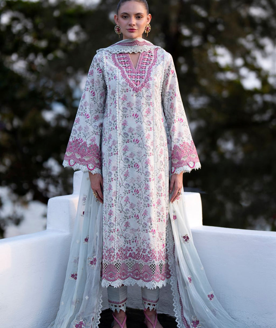 AJR Printkari Lawn`25 AJR#11 Blush