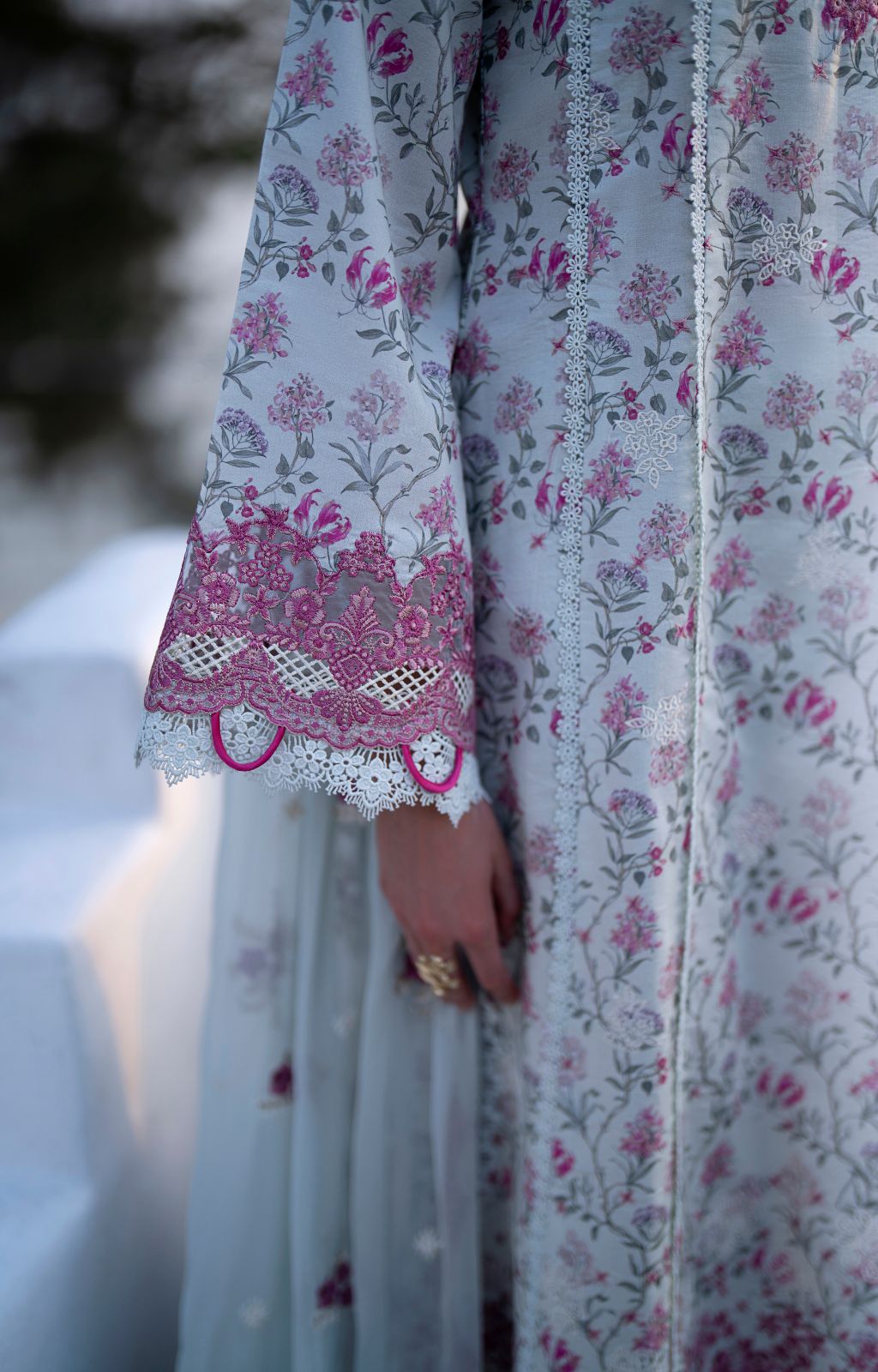 AJR Printkari Lawn`25 AJR#11 Blush