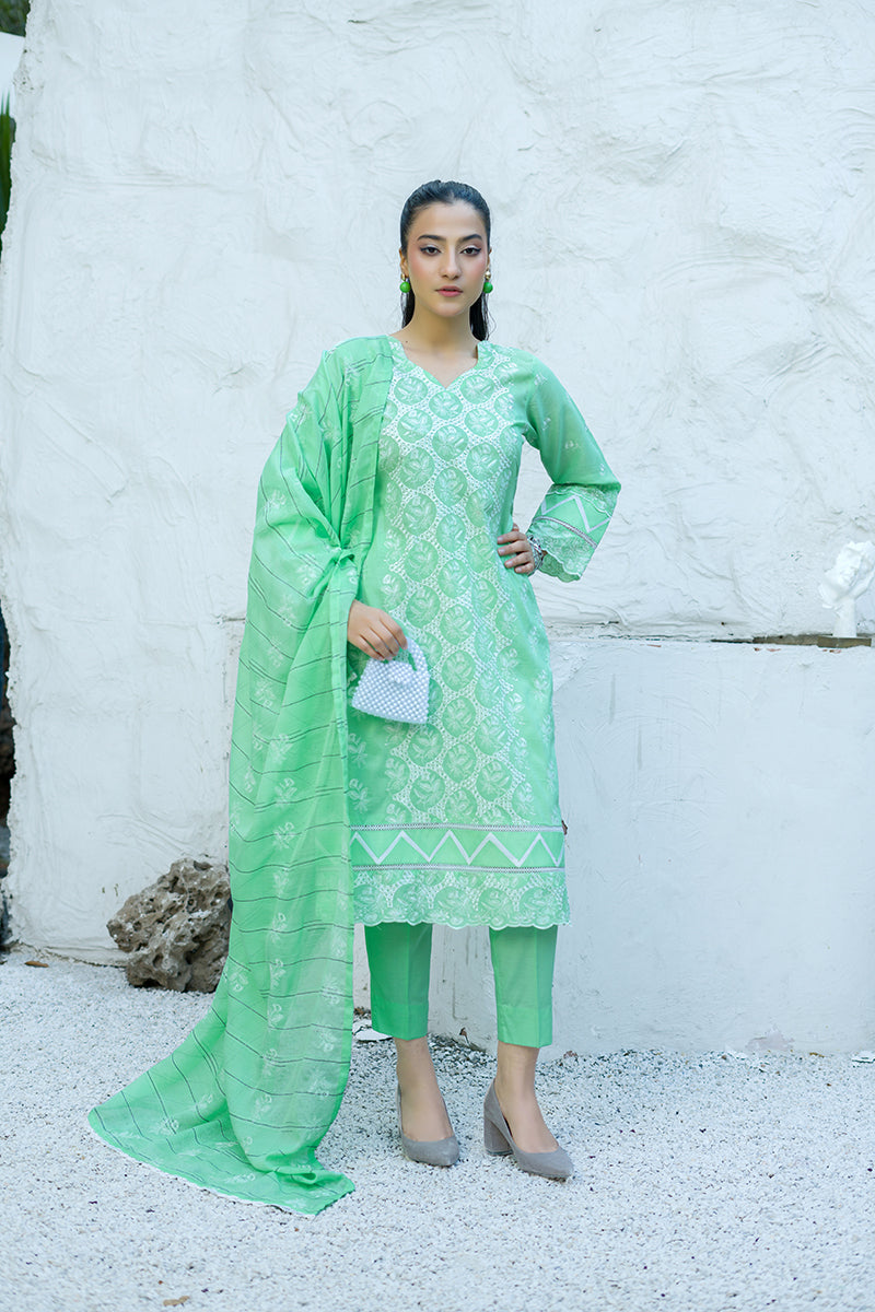 Banafsheh C/Kari Luxury Lawn'25 D#307