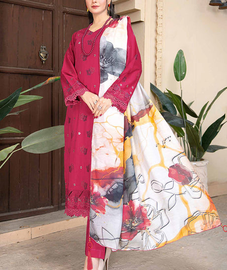 BR Andaaz Premium Lawn'25 D#01