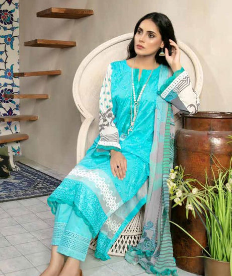 BR Chikankari Lawn`22 BRL#09
