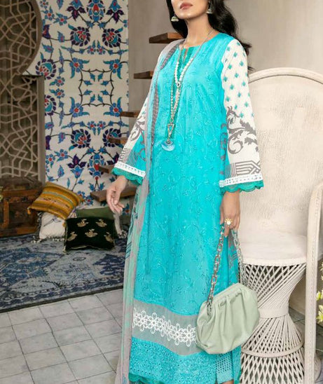 BR Chikankari Lawn`22 BRL#09