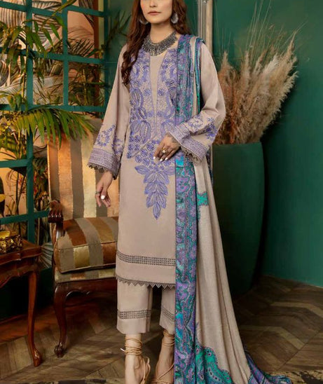 BR Dhanak Emb Linen`21 D#11-C (Vol-2)