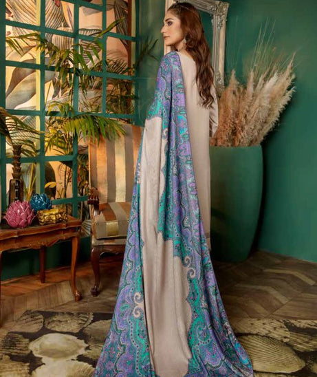 BR Dhanak Emb Linen`21 D#11-C (Vol-2)