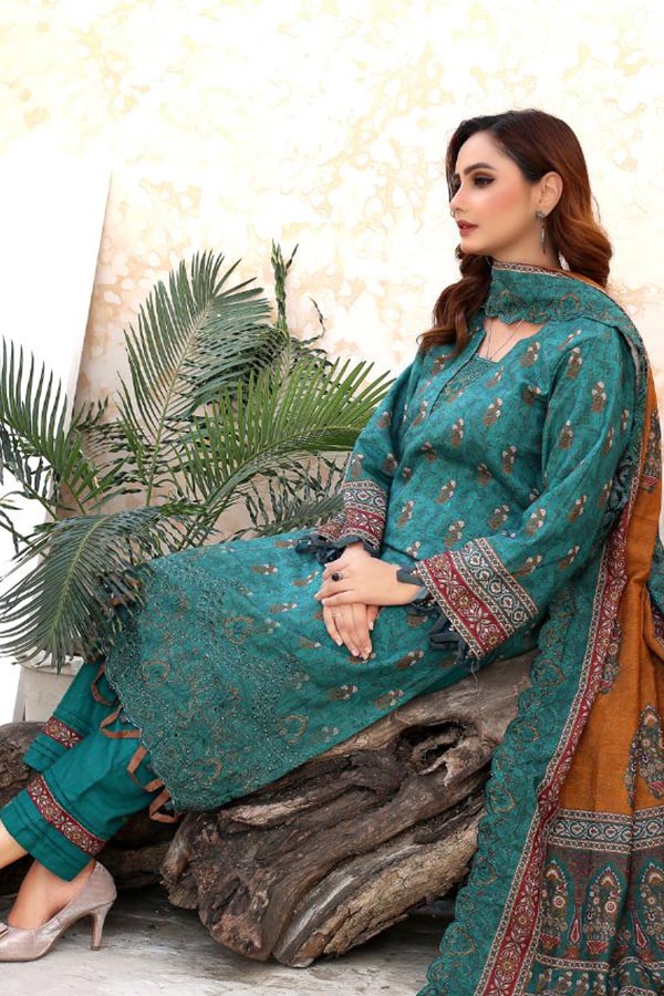 BR Doshaley Emb Khaddar`24 D#06