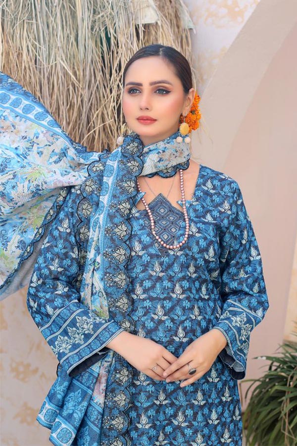 BR Doshaley Emb Khaddar`24 D#10