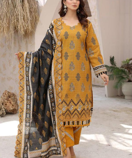 BR Doshaley Emb Khaddar`24 D#02