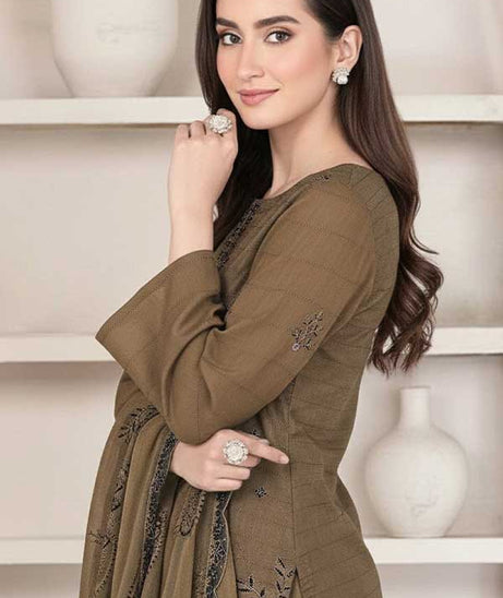 BR Jalwa Premium Lawn`26 (Vol-58) D#1 (Camel)