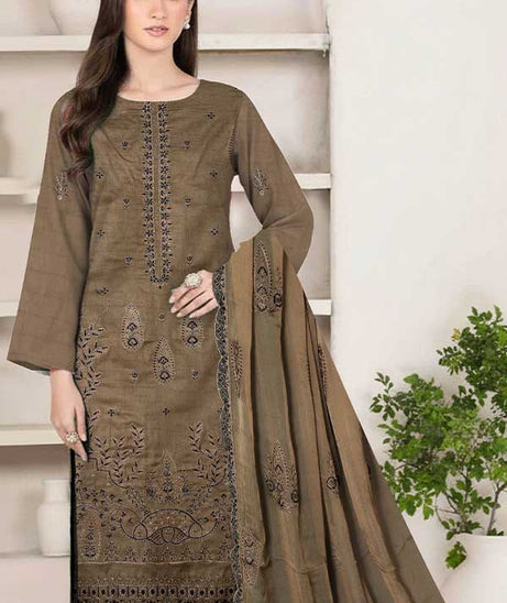 BR Jalwa Premium Lawn`26 (Vol-58) D#1 (Camel)