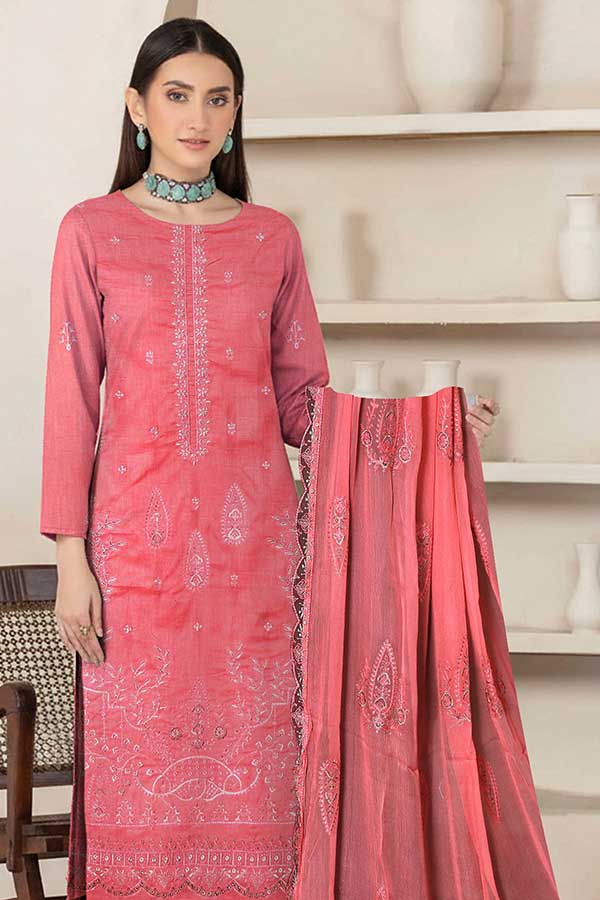 BR Jalwa Premium Lawn`26 (Vol-58) D#1 (Carrot)
