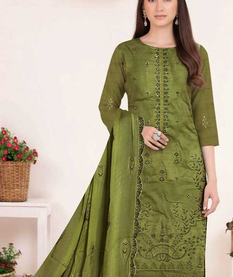 BR Jalwa Premium Lawn`26 (Vol-58) D#1 (M Green)