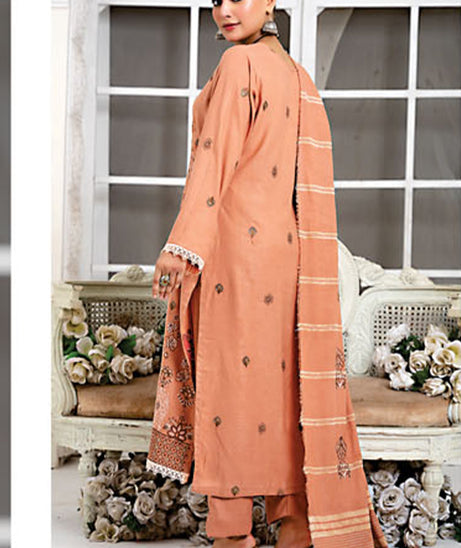 BR Jhalak Emb Fancy Peach'24 D#6