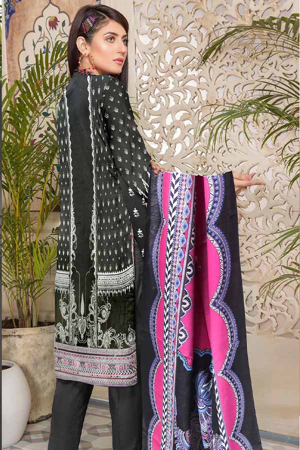 BR Mahrukh Exclusive Lawn'22 D#3