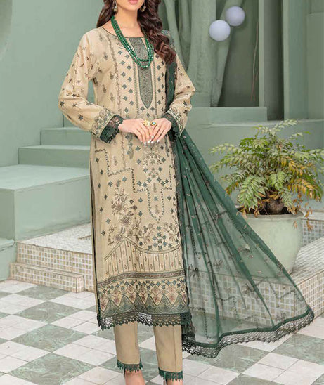BR Manzil Emb Swiss Lawn'24 D#1