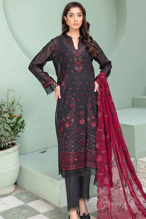 BR Manzil Emb Swiss Lawn'24 D#3