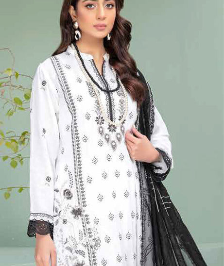 BR Manzil Emb Swiss Lawn'24 D#5
