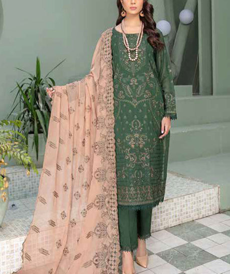 BR Manzil Emb Swiss Lawn'24 D#7