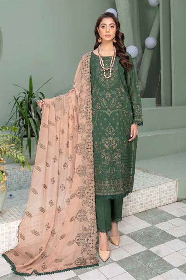 BR Manzil Emb Swiss Lawn'24 D#7