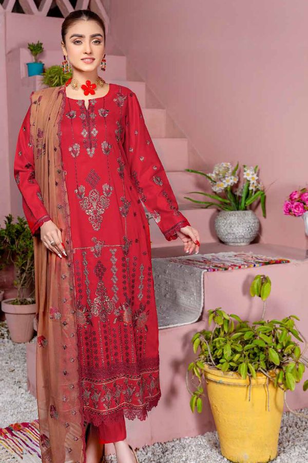 BR Muskan Emb Lawn`22 D#08