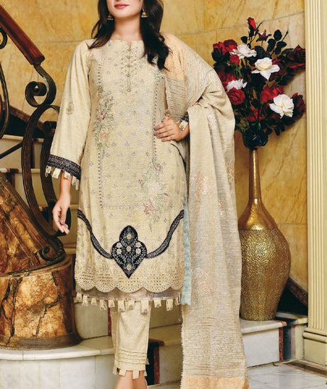 BR Pur Kashish Emb Peach'23 D#02