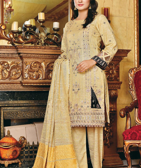 BR Pur Kashish Emb Peach'23 D#04