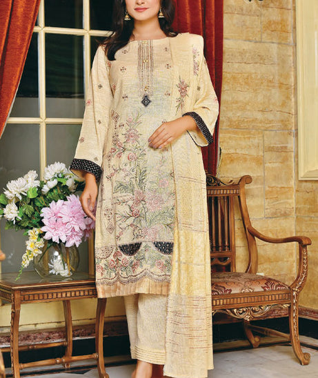 BR Pur Kashish Emb Peach'23 D#06