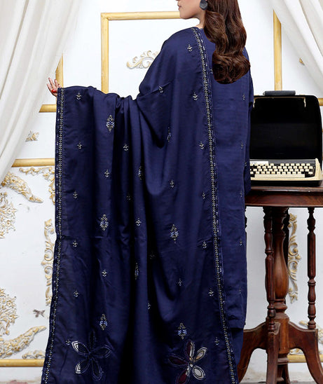 BR Rang-e-Hayat Viscose`25 (Vol-35) Nevy Blue